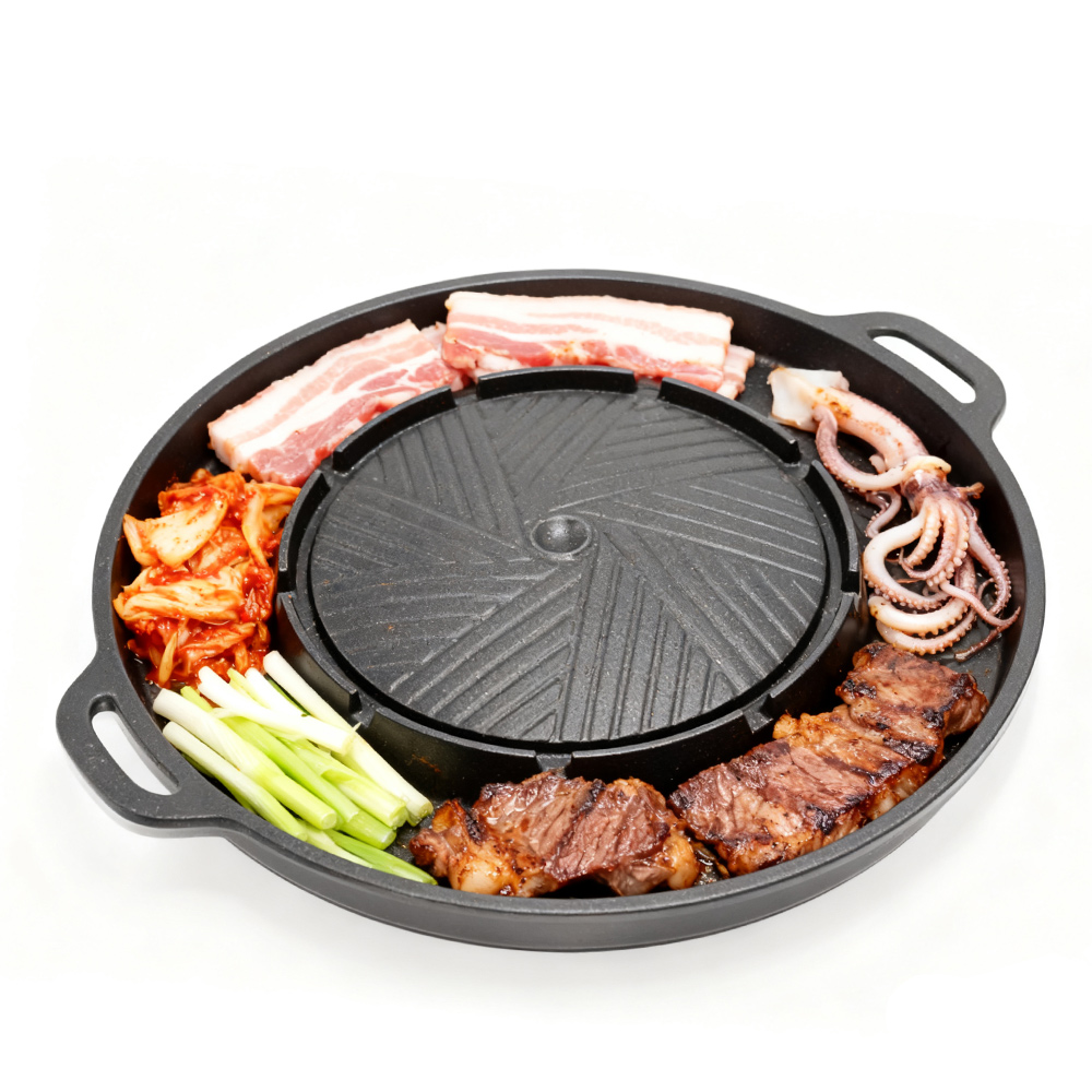 Camping Cooking Disc - กระทะปิ้งย่างเกาหลี KOSUN 2 in 1 แบบกลม