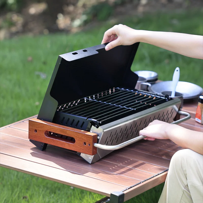 เตาย่างถ่านพับได้ น้ำหนักเบา โ - Camping Cooking Requirements บทวิจารณ์และราคา