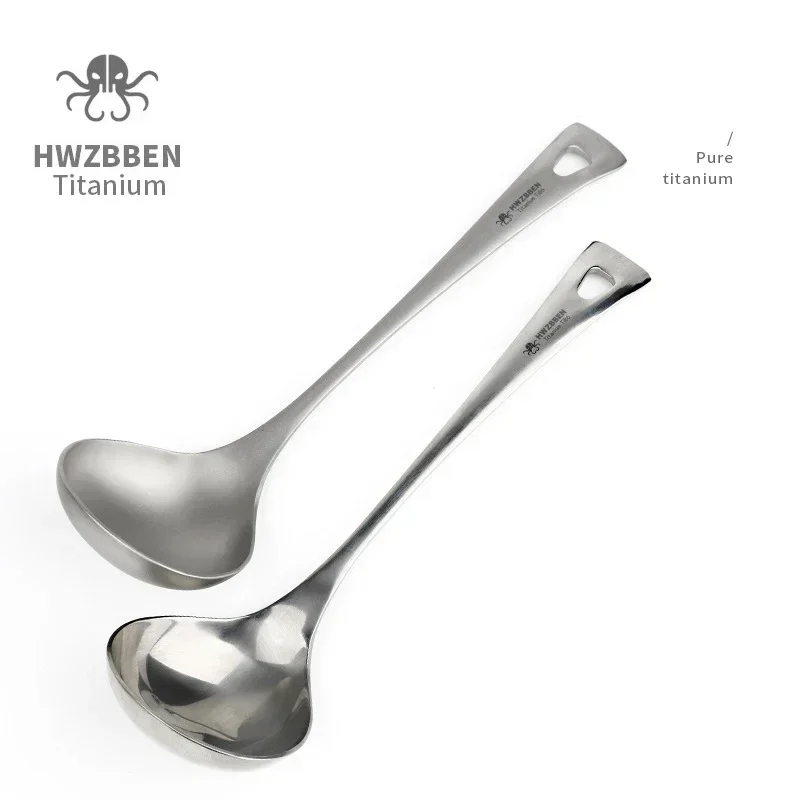 ช้อนซุปไททาเนียมกลางแจ้ง hwzbb - Camping Cooking Kit บทวิจารณ์และราคา