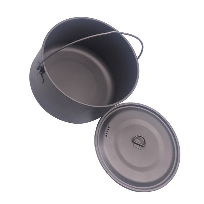 FLAME'S CREED 1100 ml 1950 ml  - Camping Cooking Frying Pan บทวิจารณ์และราคา