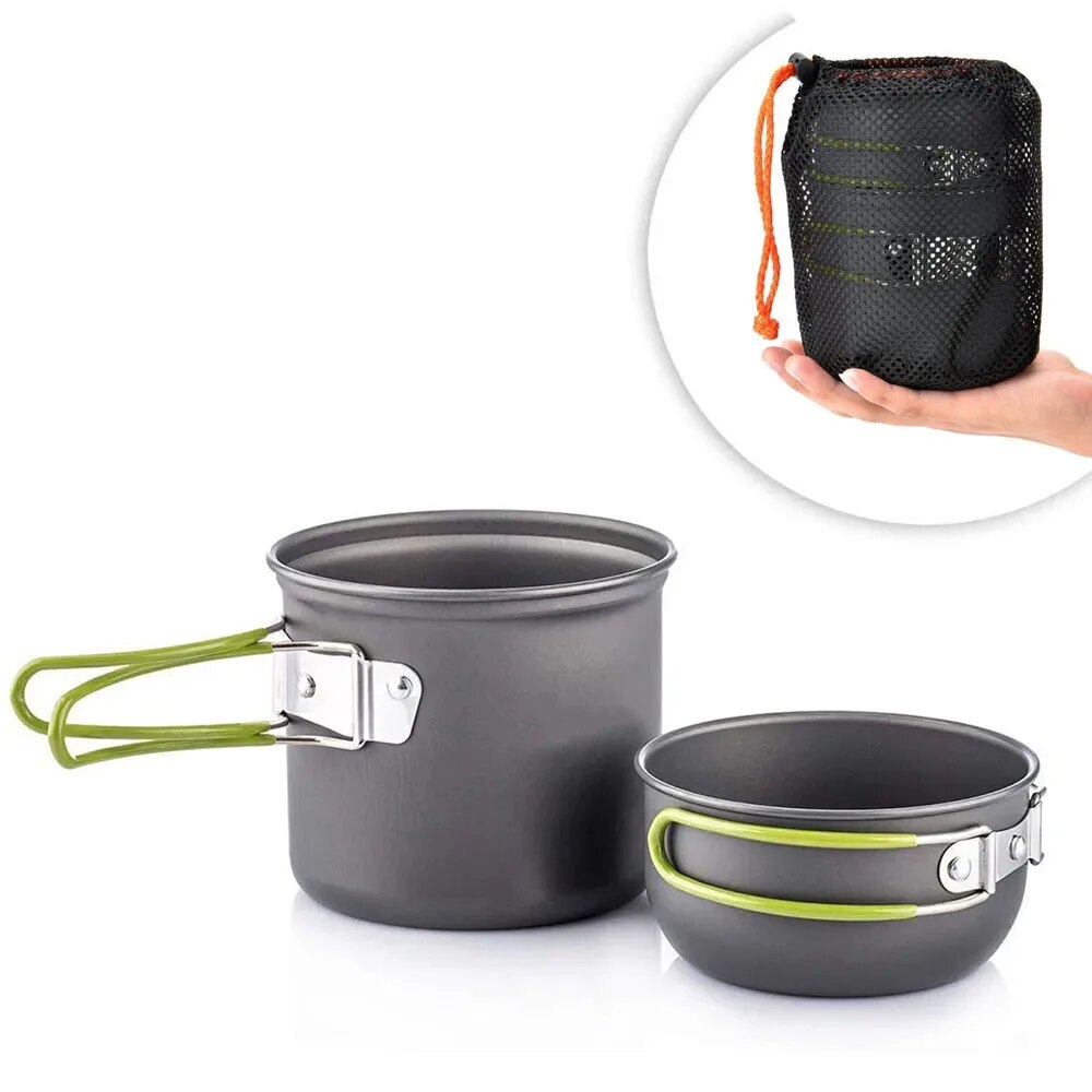 เครื่องครัวตั้งแคมป์ Mess Kit  - Camping Cooking Full Set บทวิจารณ์และราคา