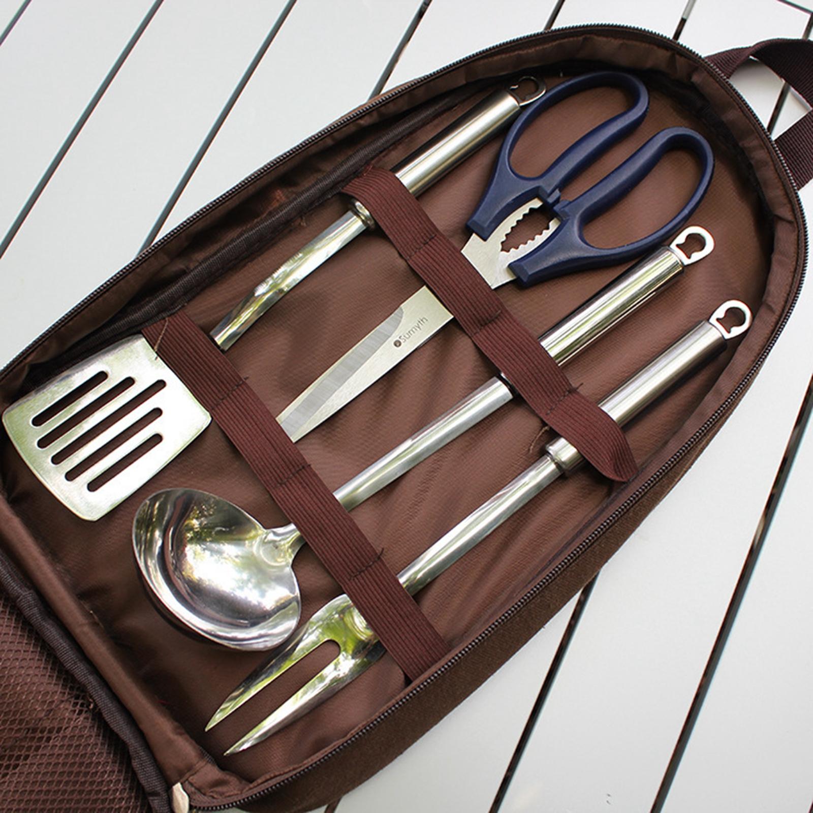 ชุดเครื่องครัว7ชิ้นสำหรับตั้งแ - Camping Cooking Set Non Stick บทวิจารณ์และราคา