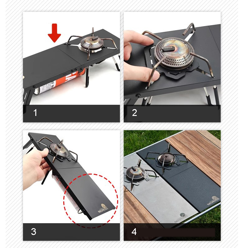 เตาแมงมุมสำหรับตั้งแคมป์ ST-34 - Camping Cooking Disc บทวิจารณ์และราคา