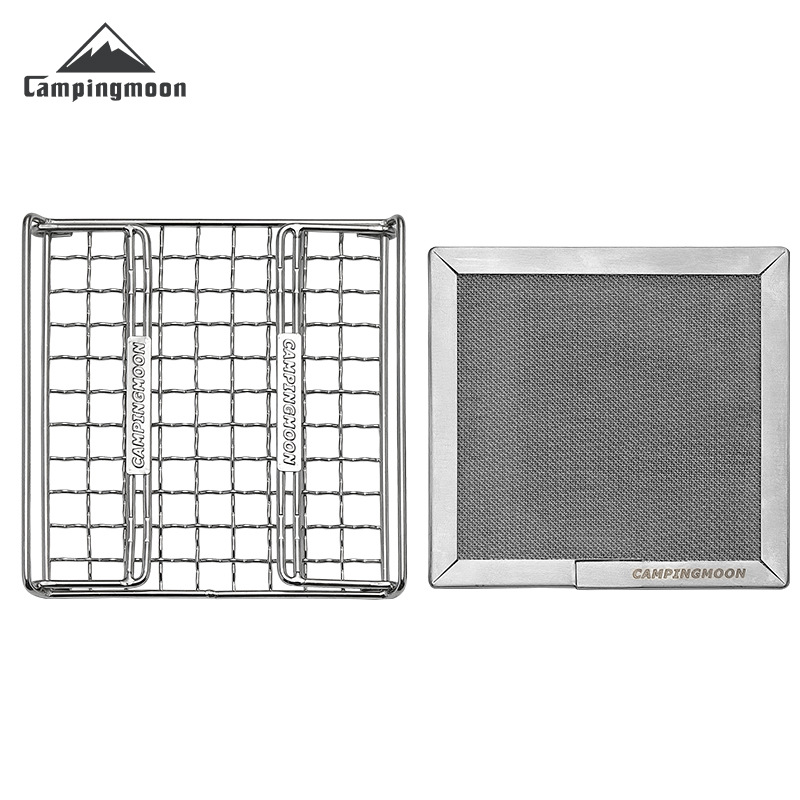 CAMPINGMOON อุปกรณ์ตั้งแคมป์กล - Camping Cooking Griddle บทวิจารณ์และราคา