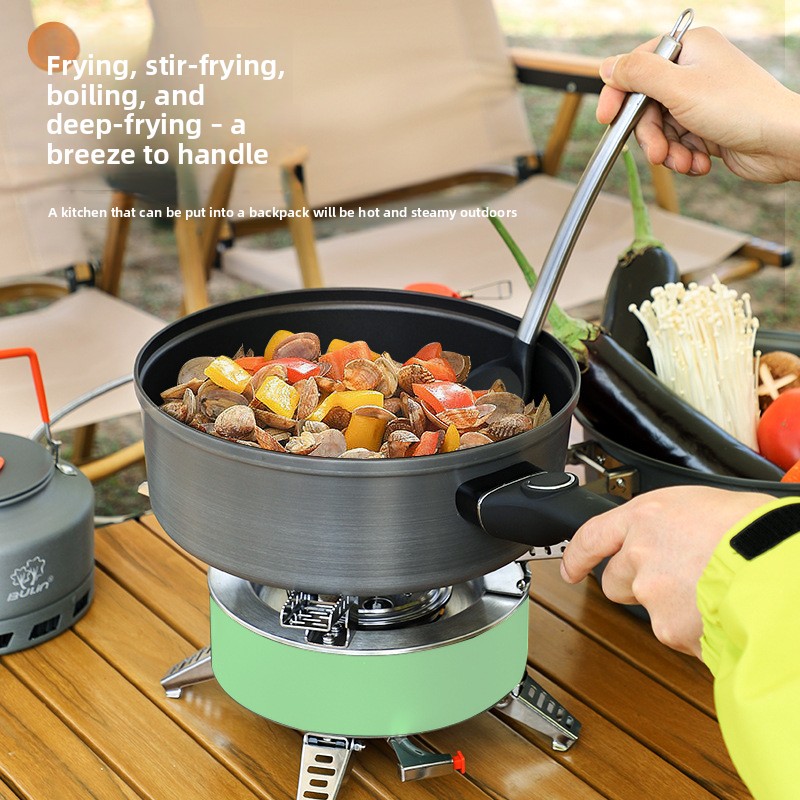 กระทะเคลือบกันติด 2026Bulin กร - Camping Cooking Frying Pan บทวิจารณ์และราคา