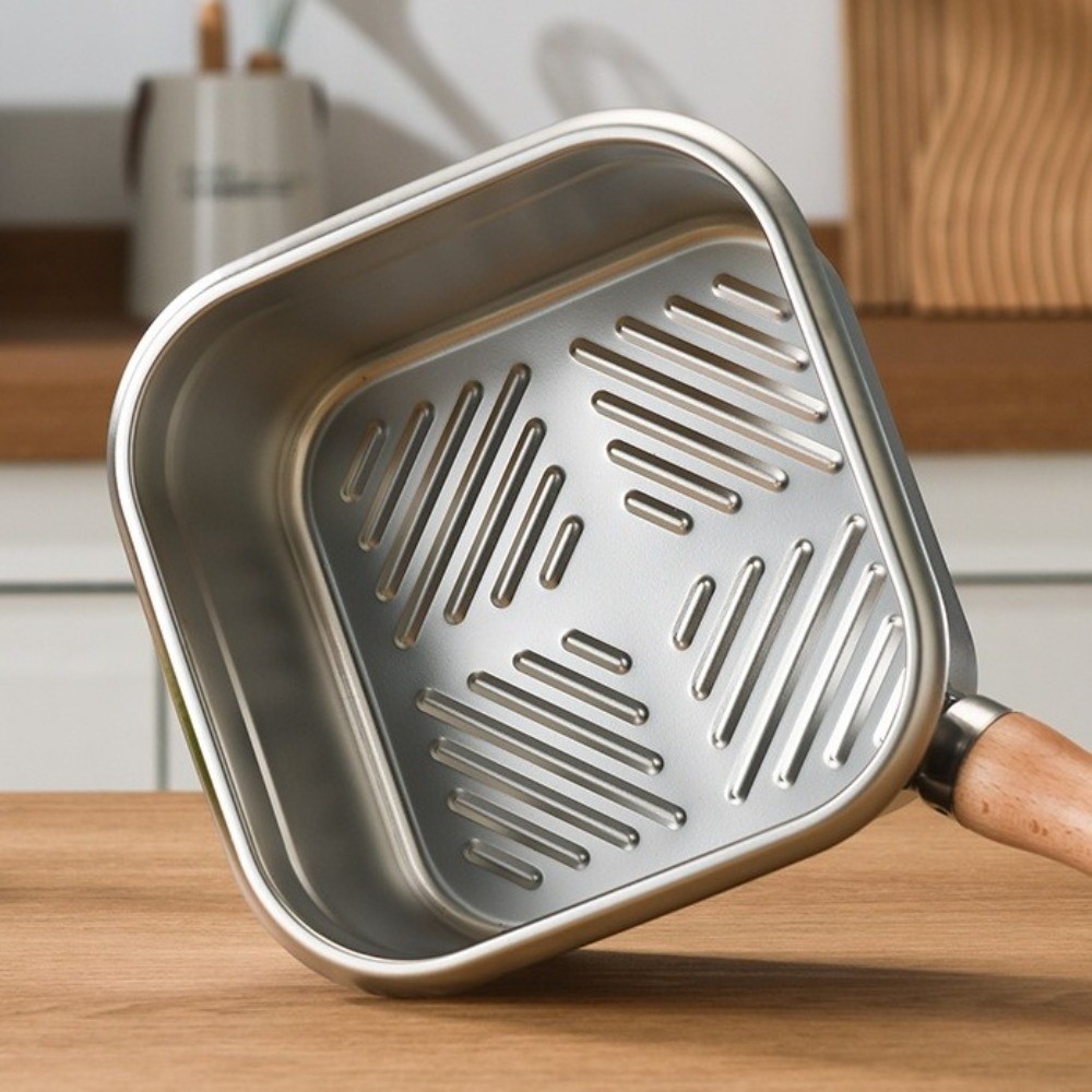 กระทะสแตนเลสแบบพกพา รูปทรงสี่เ - Camping Cooking Set Non Stick บทวิจารณ์และราคา