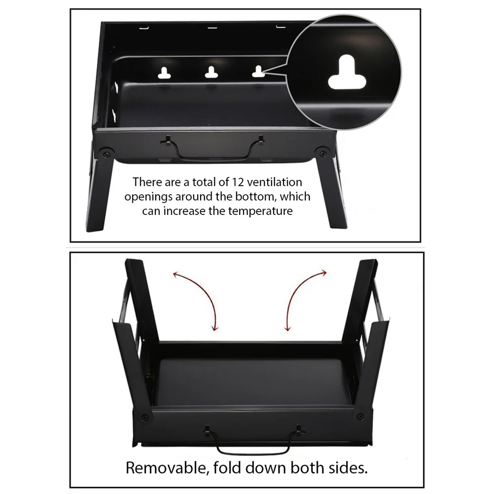 เตาบาร์บีคิวถ่านแบบพกพา 1 ชุด  - Camping Cooking Set Non Stick บทวิจารณ์และราคา