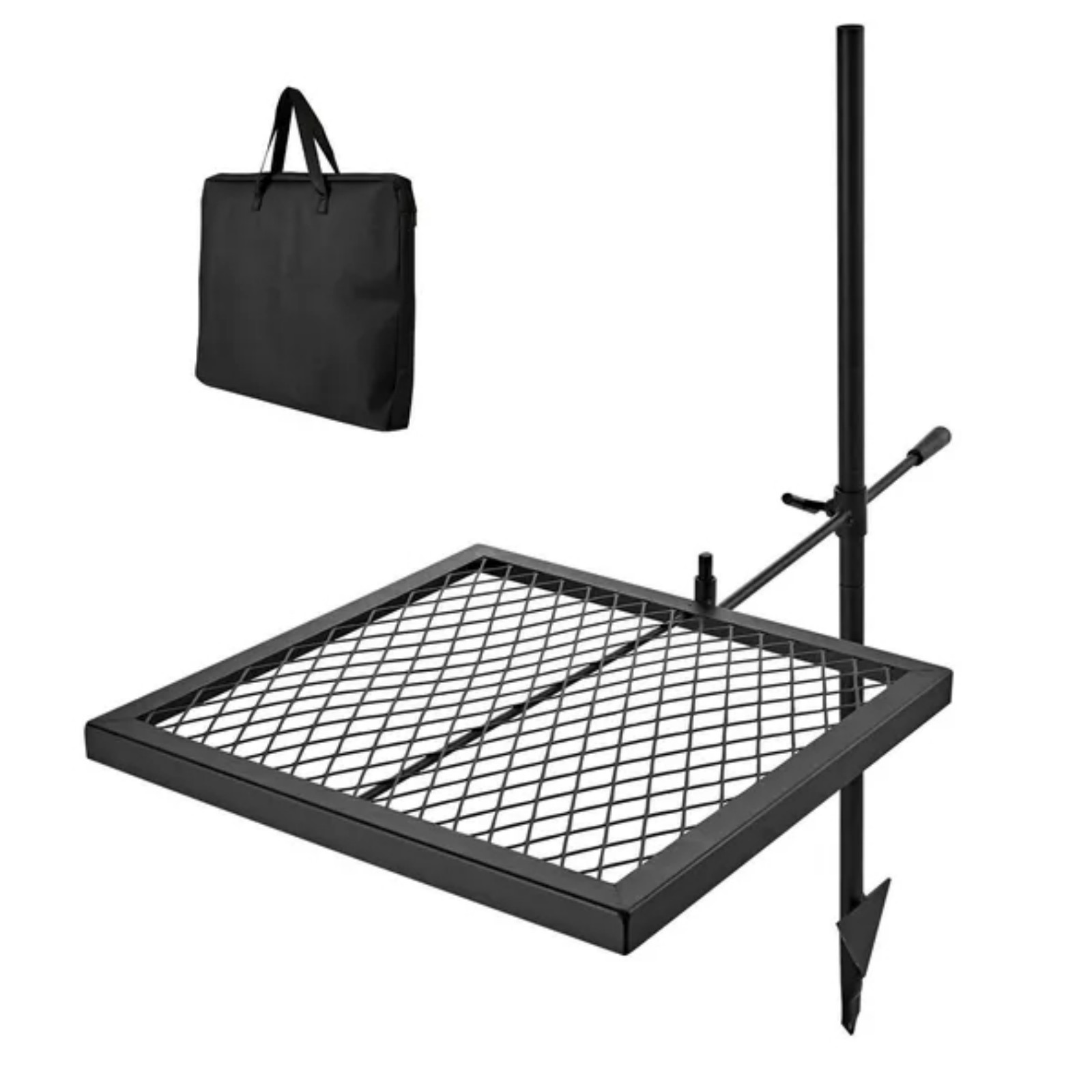 เตาย่างแบบหมุนสำหรับแคมป์ปิ้งแ - Camping Cooking Over Fire บทวิจารณ์และราคา