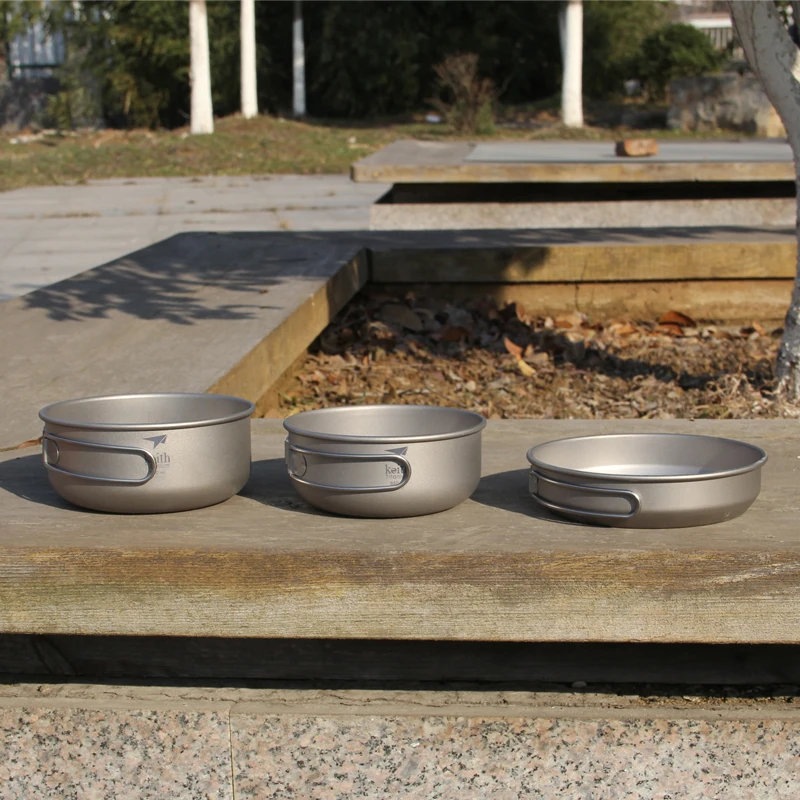 Keith 3PCS ไทเทเนียมเครื่องครั - Camping Cooking Griddle บทวิจารณ์และราคา