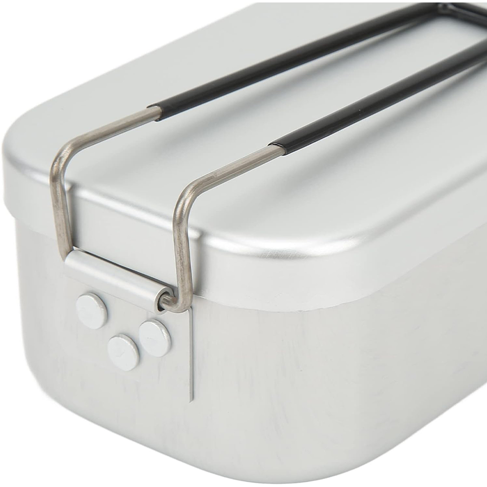 800ML อลูมิเนียมกล่องอาหารกลาง - Camping Cooking Kit บทวิจารณ์และราคา