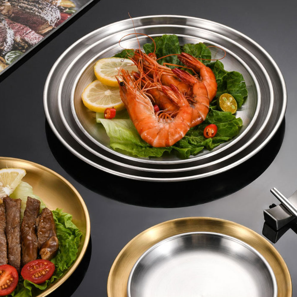 8 ชิ้นโลหะรับประทานอาหารจานสแต - Camping Cooking Disc บทวิจารณ์และราคา