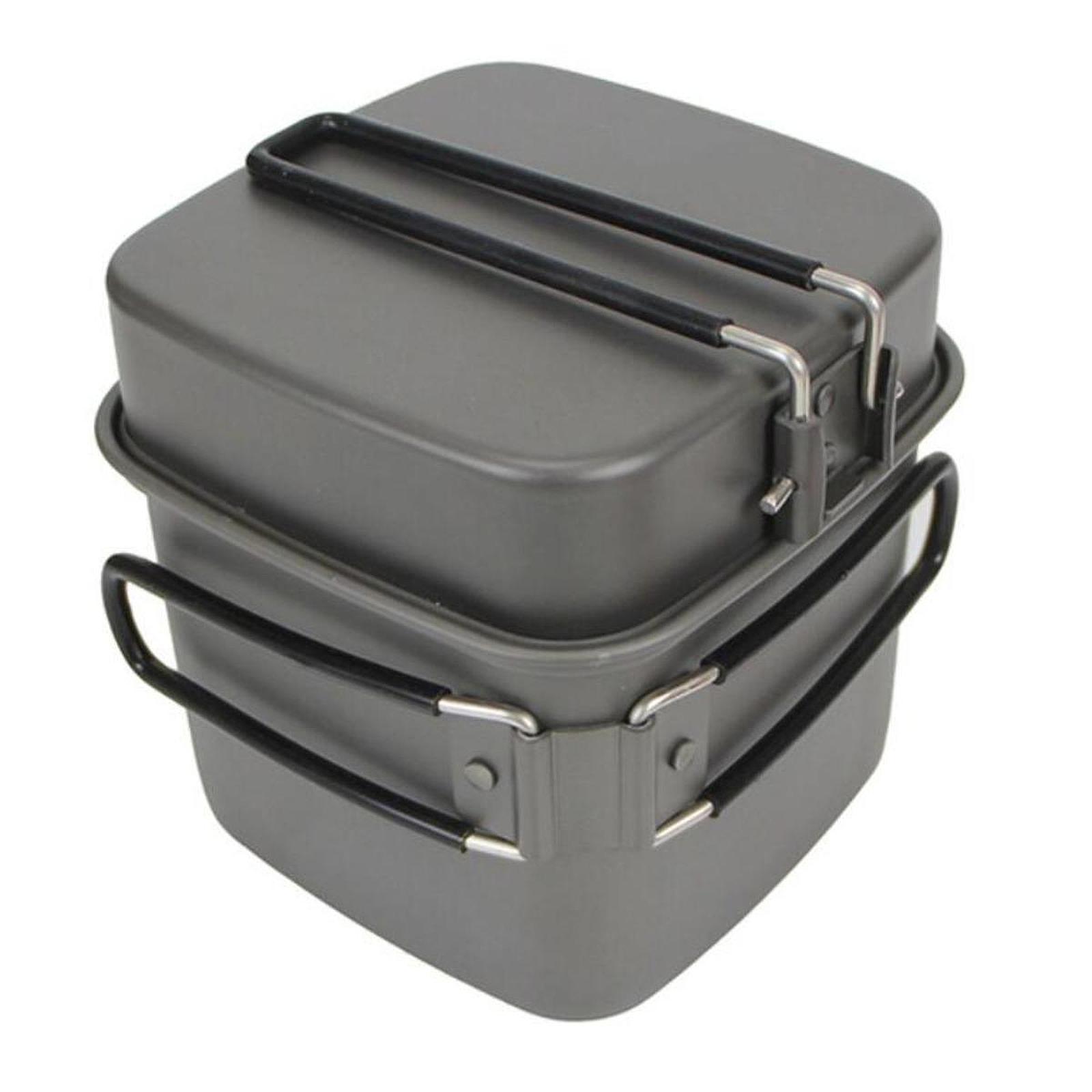 ชุดเครื่องครัวสำหรับตั้งแคมป์  - Camping Cooking Set Non Stick บทวิจารณ์และราคา