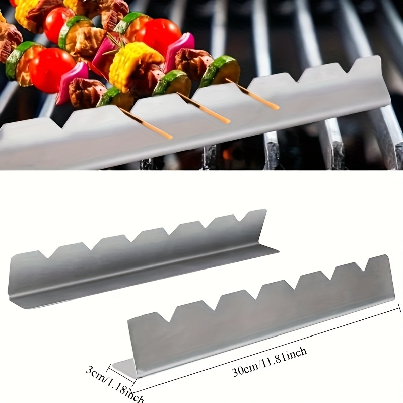 2pcs Kebab Rack Kebab ยืน Skew - Camping Cooking Full Set บทวิจารณ์และราคา