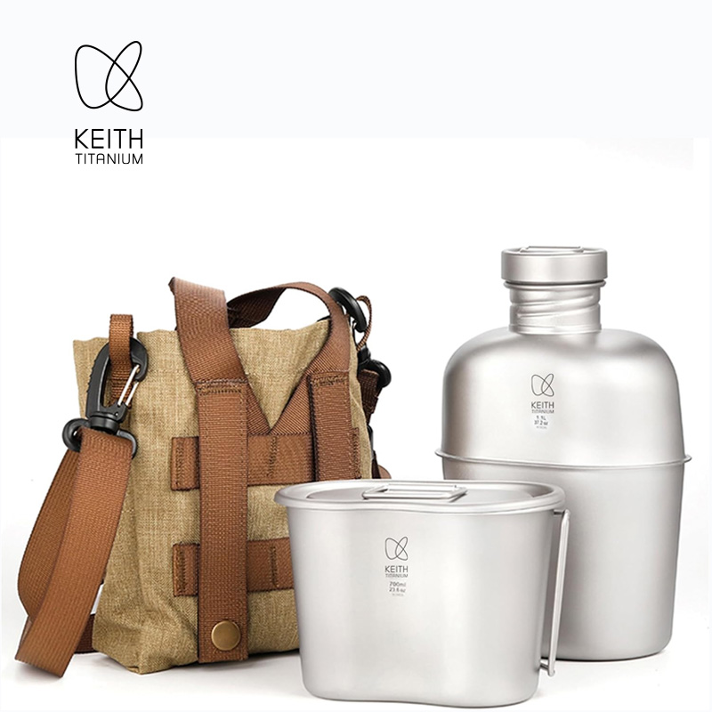 KEITH ชุดอุปกรณ์ทำอาหารและขวดน - Camping Cooking Kit บทวิจารณ์และราคา