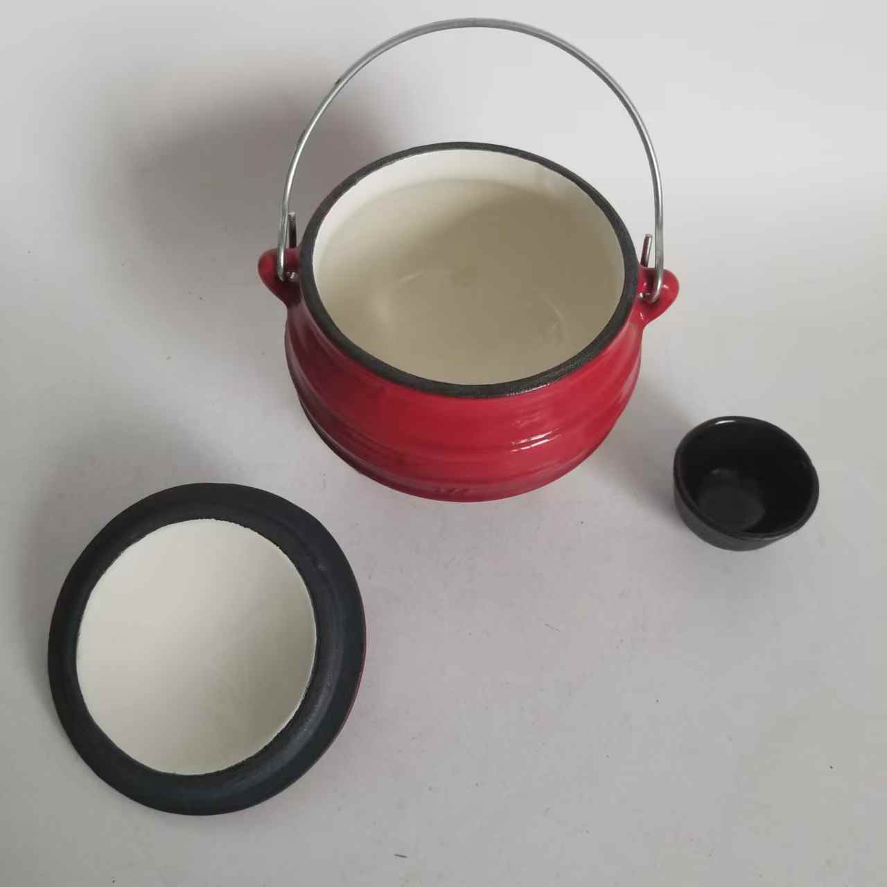 หม้อเหล็กหล่อเคลือบแบบดัตช์ สำ - Camping Cooking Dutch Oven บทวิจารณ์และราคา