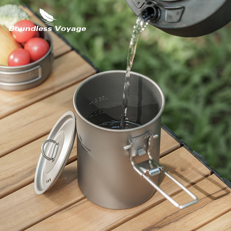 Boundless Voyage 900ml หม้อไทเ - Camping Cooking Kit บทวิจารณ์และราคา