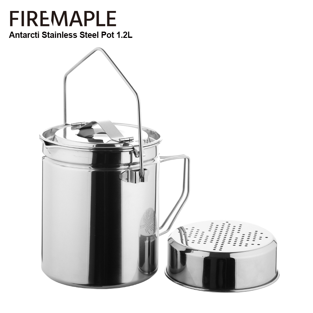 Fire-Maple 1.2L หม้อนึ่งสแตนเล - Camping Cooking Kit บทวิจารณ์และราคา