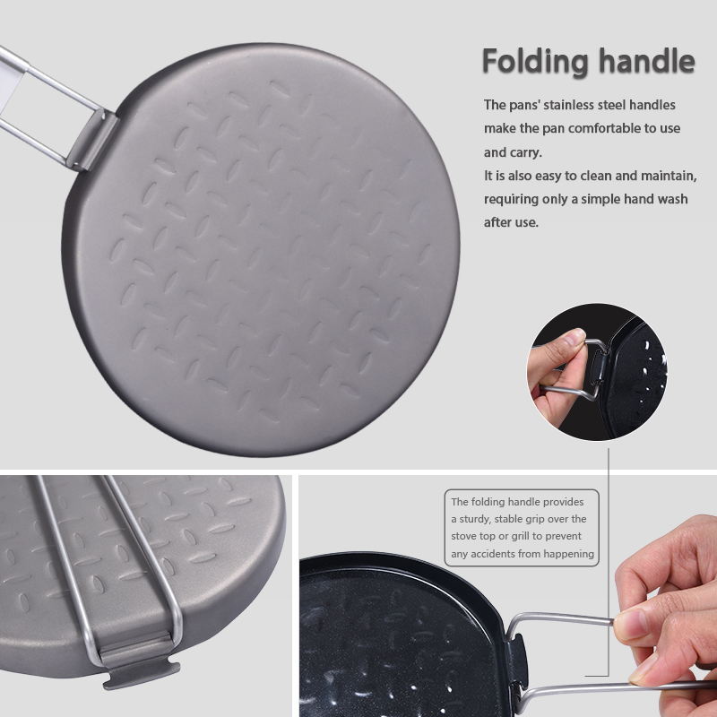 Boundless Voyage Titanium Nons - Camping Cooking Set Non Stick บทวิจารณ์และราคา
