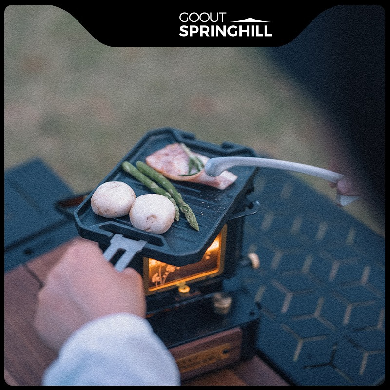 กระทะปิ้งย่างขนาดเล็ก COOUT SP - Camping Cooking Griddle บทวิจารณ์และราคา
