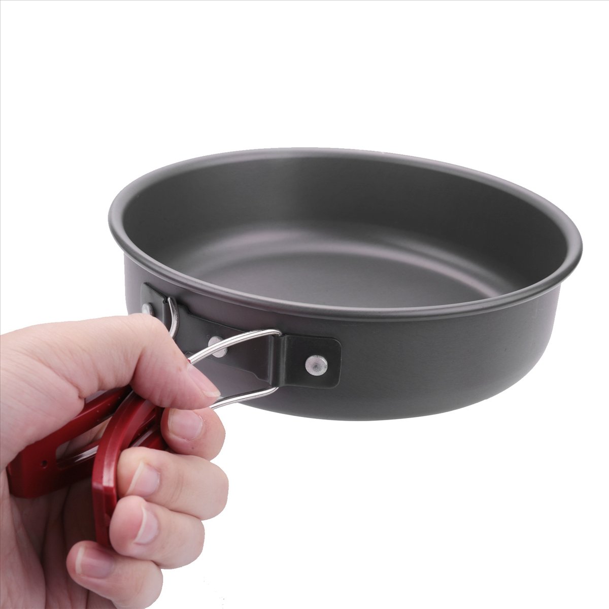 【สินค้าพร้อมส่ง】กระทะทอดสำหรับ - Camping Cooking Frying Pan บทวิจารณ์และราคา