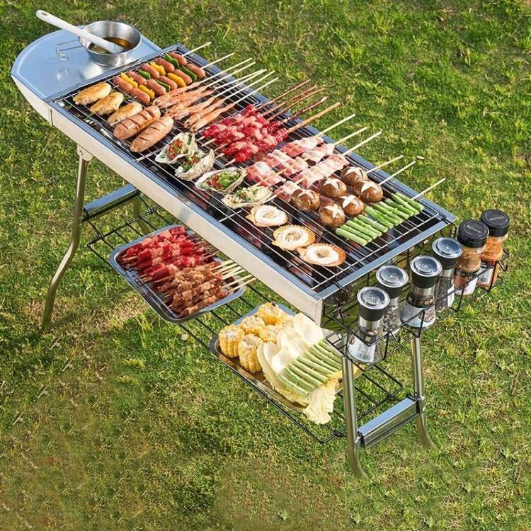 เตาบาร์บีคิวพกพา สแตนเลส 410 พ - Camping Cooking Requirements บทวิจารณ์และราคา