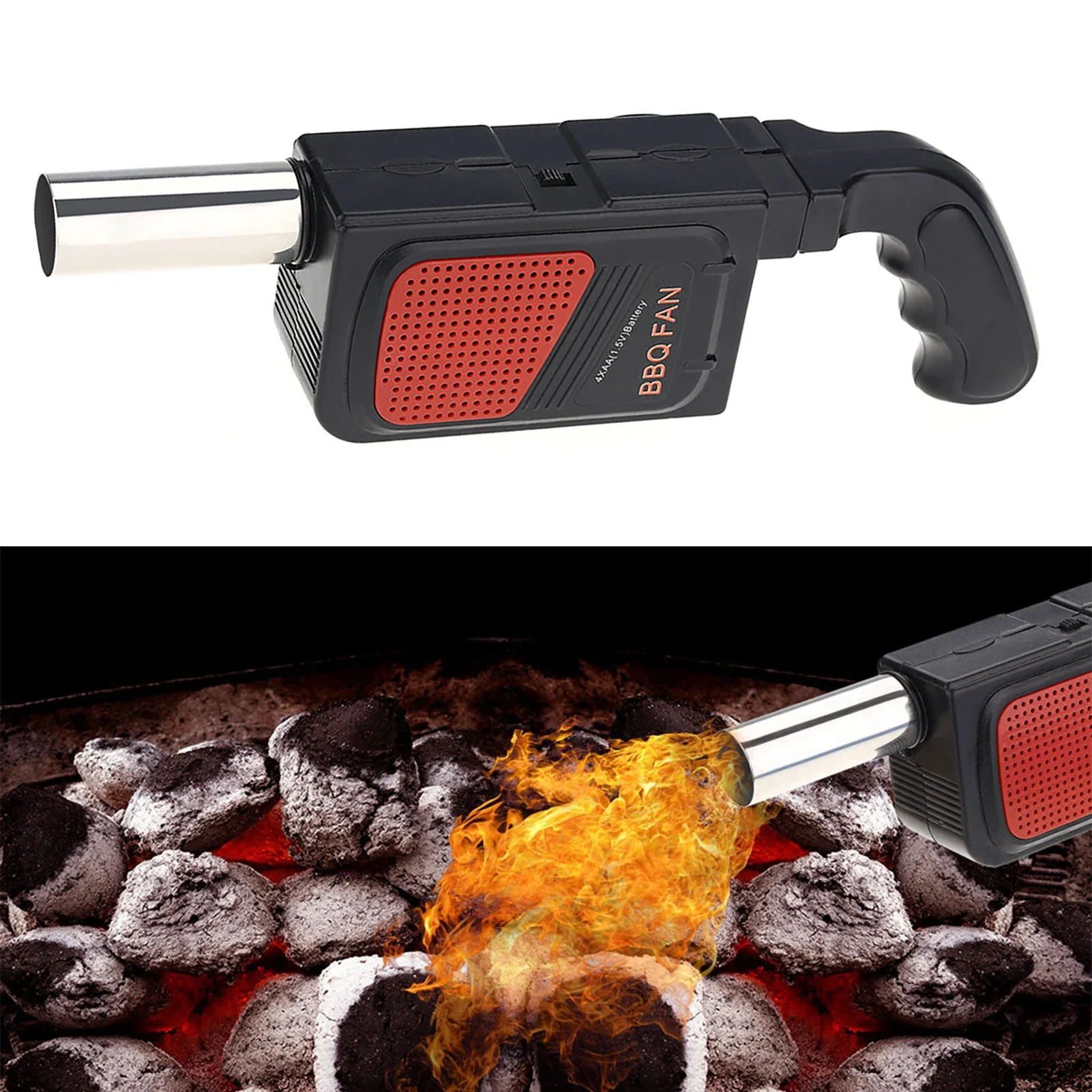 พัดลมไฟฟ้าแบบพกพาสำหรับบาร์บีค - Camping Cooking Griddle บทวิจารณ์และราคา