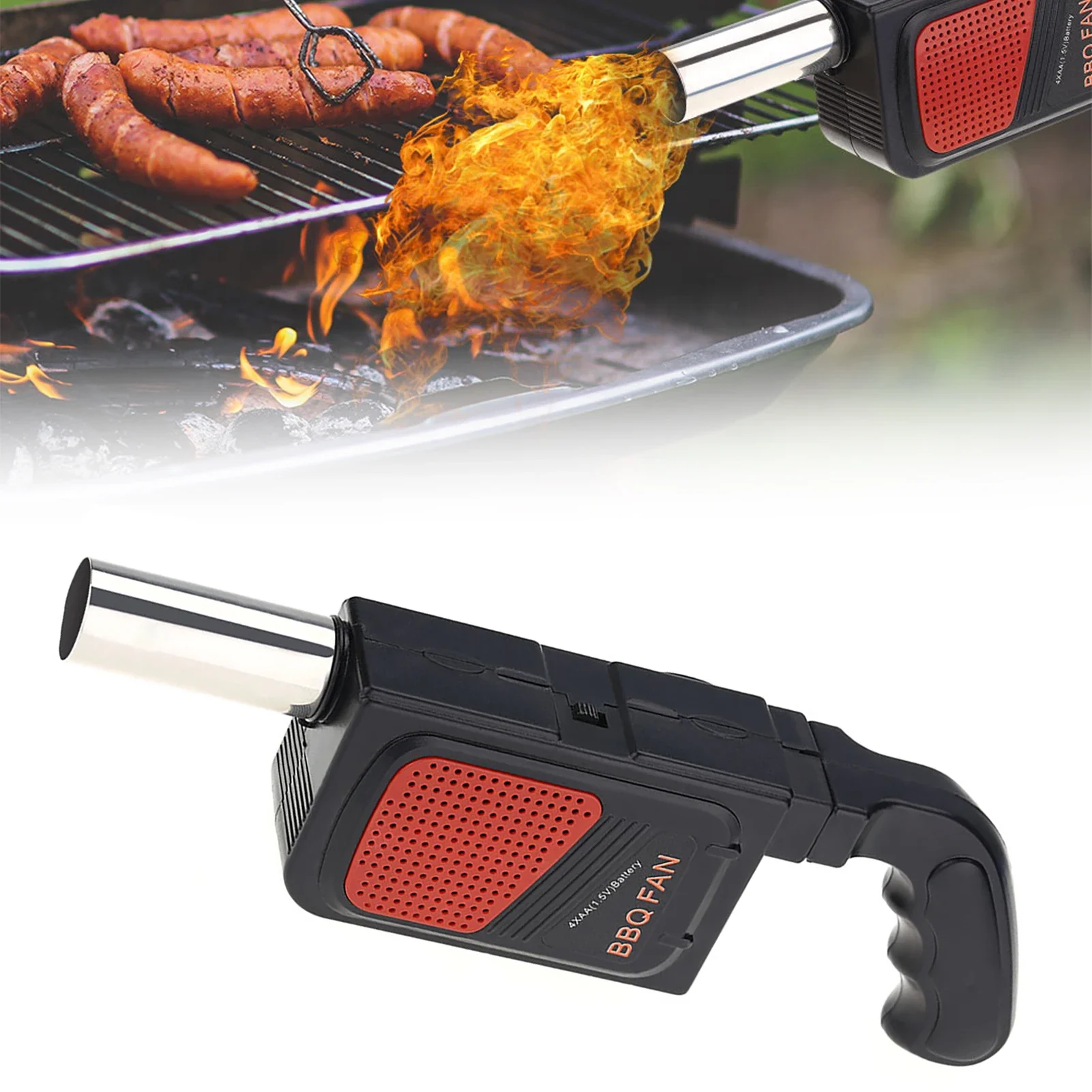 พัดลมไฟฟ้าแบบพกพาสำหรับบาร์บีค - Camping Cooking Griddle บทวิจารณ์และราคา