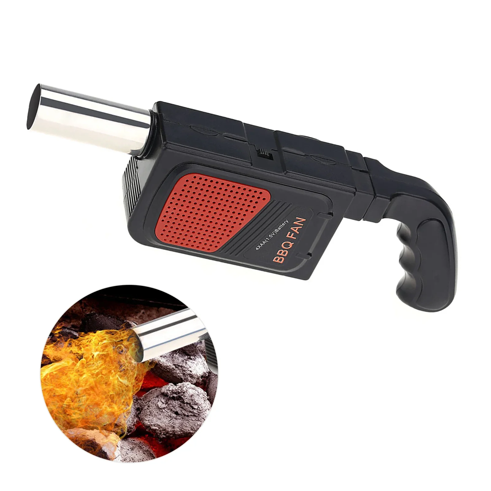พัดลมไฟฟ้าแบบพกพาสำหรับบาร์บีค - Camping Cooking Griddle บทวิจารณ์และราคา