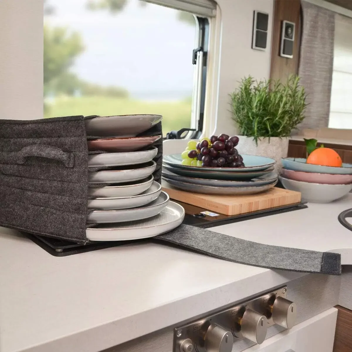 ถุงเก็บจาน ถ้วย แก้ว แบบหนา 1  - Camping Cooking Disc บทวิจารณ์และราคา