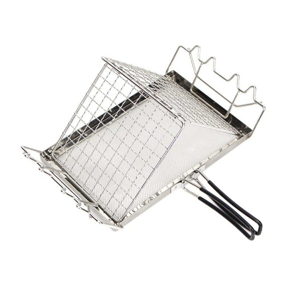 ตะแกรงย่างสแตนเลสสำหรับตั้งแคม - Camping Cooking Over Fire บทวิจารณ์และราคา