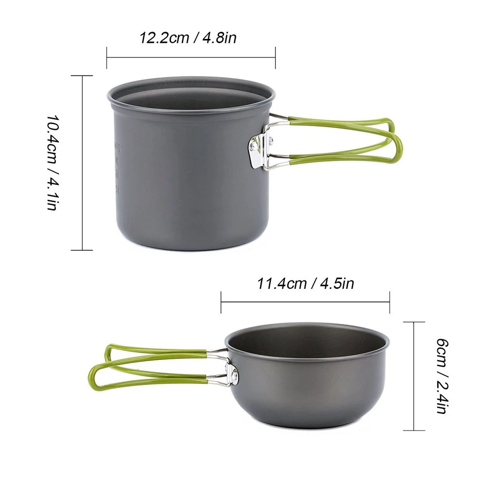 ชุดเครื่องครัวตั้งแคมป์พร้อมเต - Camping Cooking Full Set บทวิจารณ์และราคา